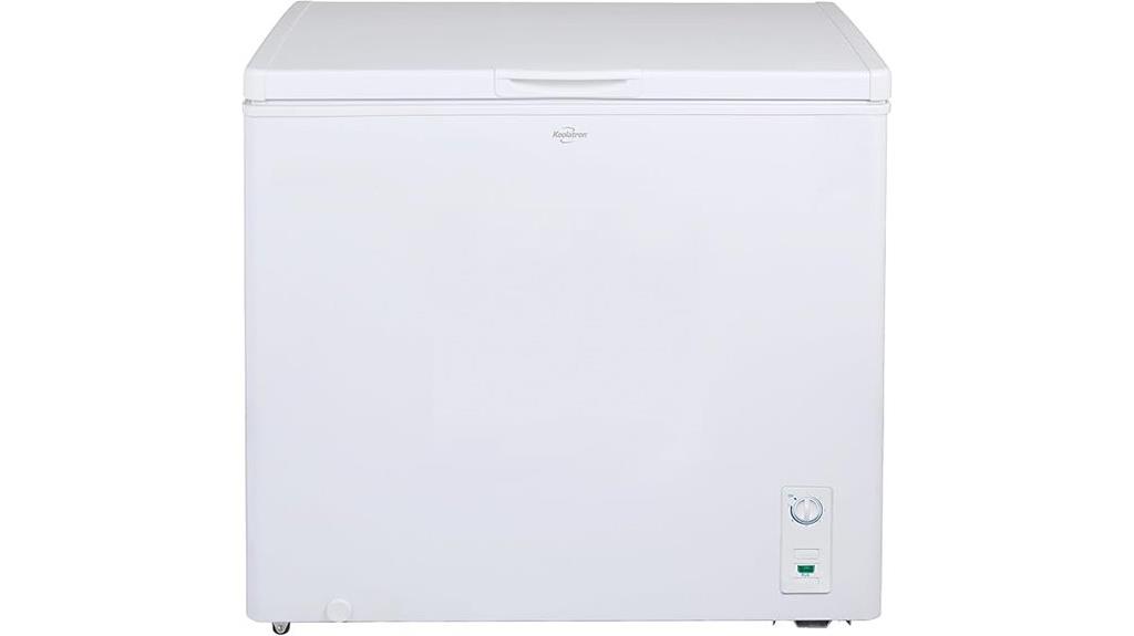 7 cubic feet chest freezer