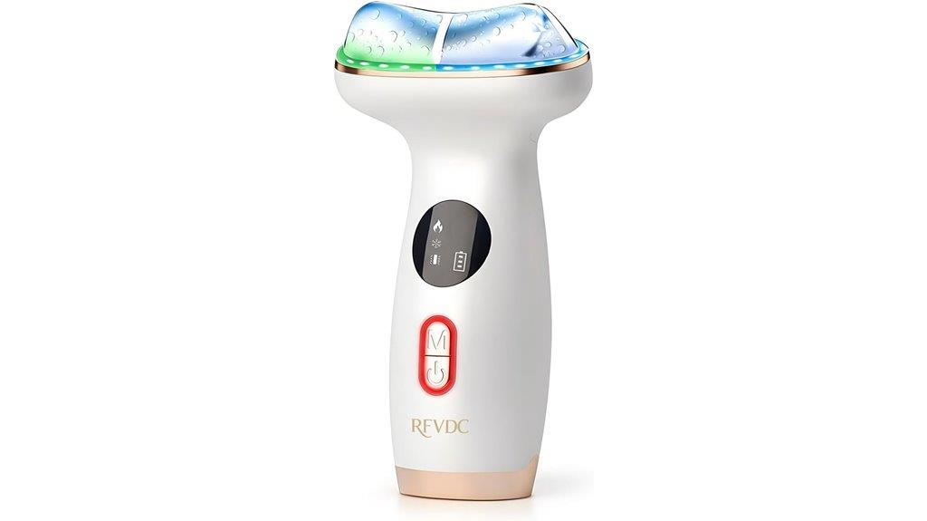 7 in 1 led facial massager