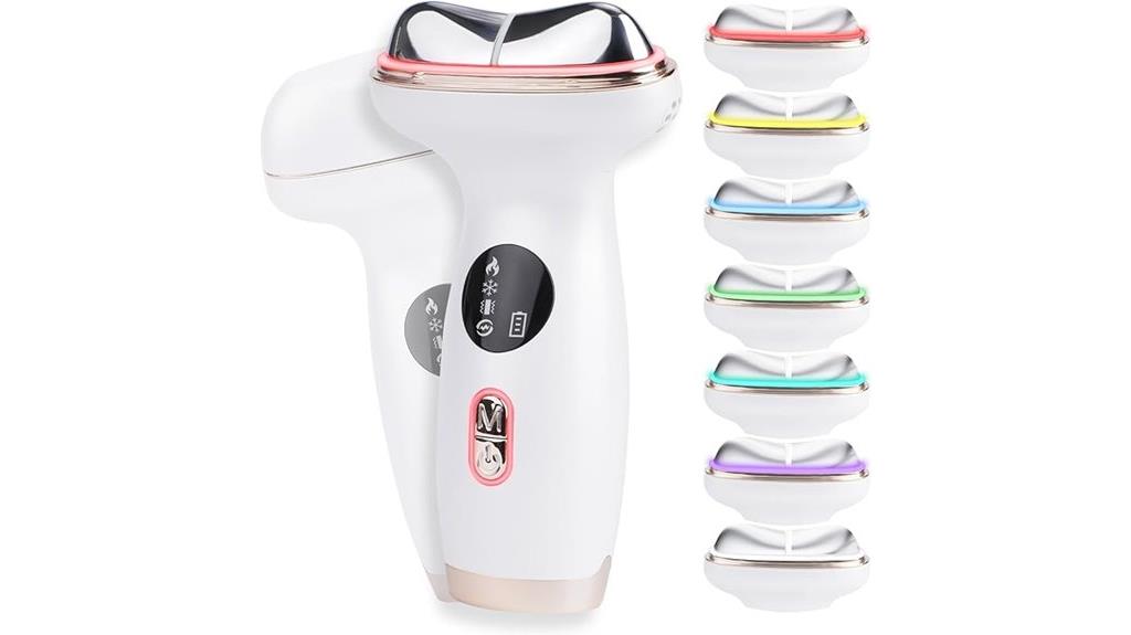 7 in 1 led skincare device