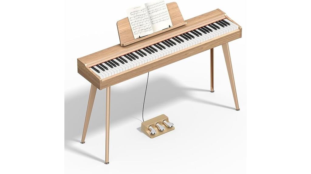 88 key digital piano set