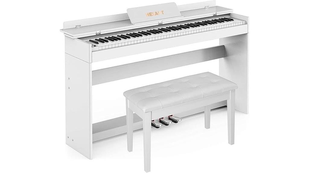 88 key weighted digital piano