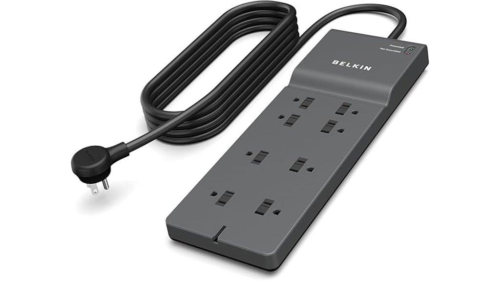 8 outlet surge protector cord