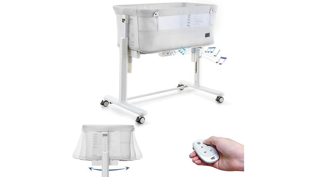 adjustable 3 in 1 baby cradle
