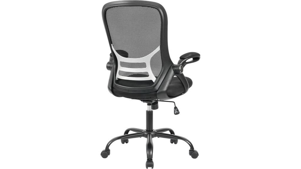 adjustable armrest office chair