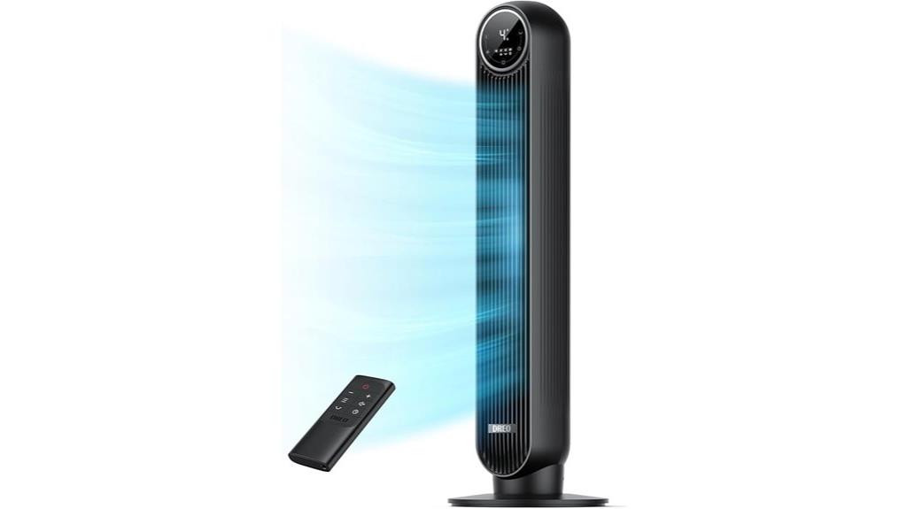 adjustable bedroom tower fan