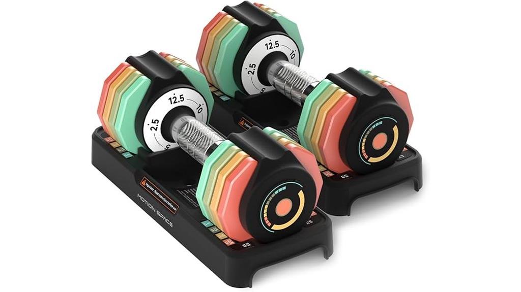 adjustable dumbbells with weights