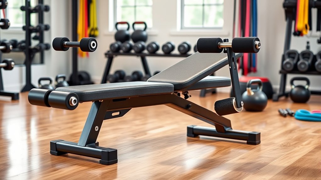 adjustable durable weight bench