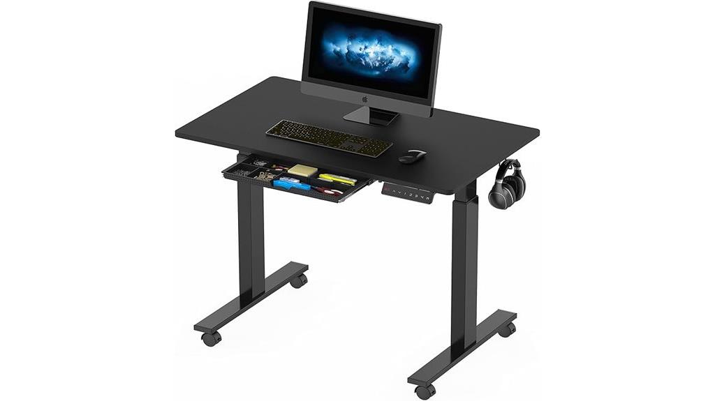 adjustable electric desk
