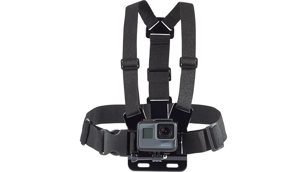 adjustable gopro chest harness