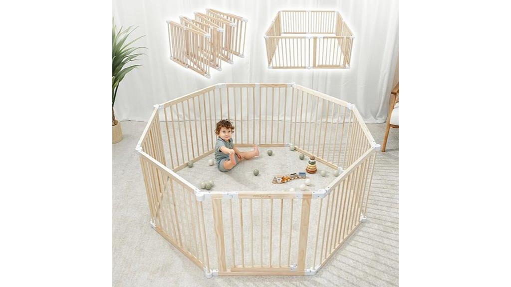 adjustable large baby gate