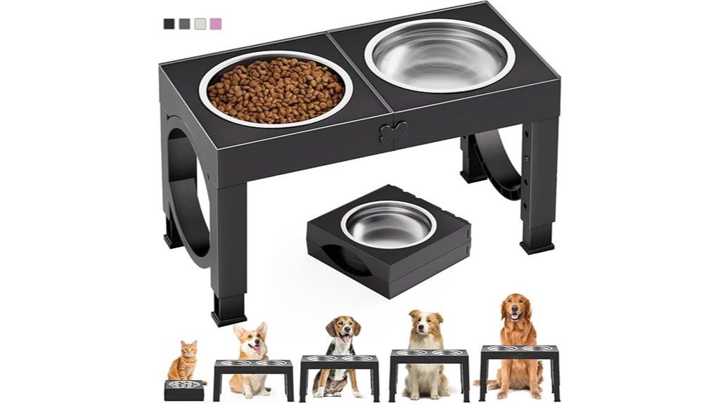 adjustable large breed stand