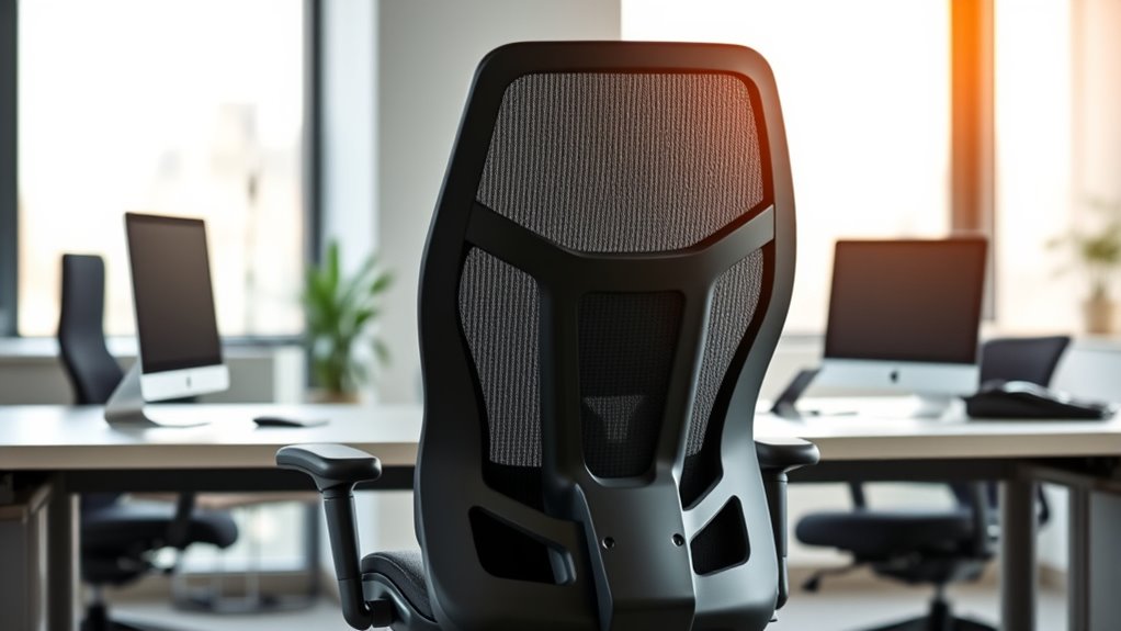 adjustable lumbar breathable mesh