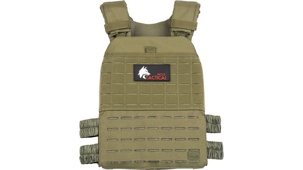 adjustable tactical weighted vest