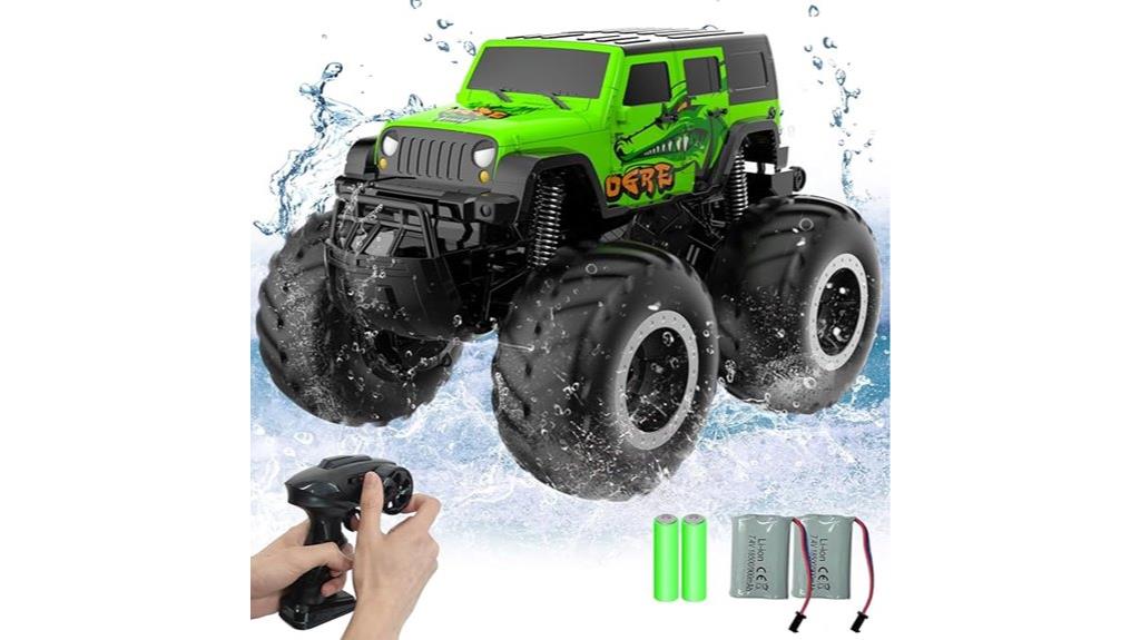 amphibious off road rc truck