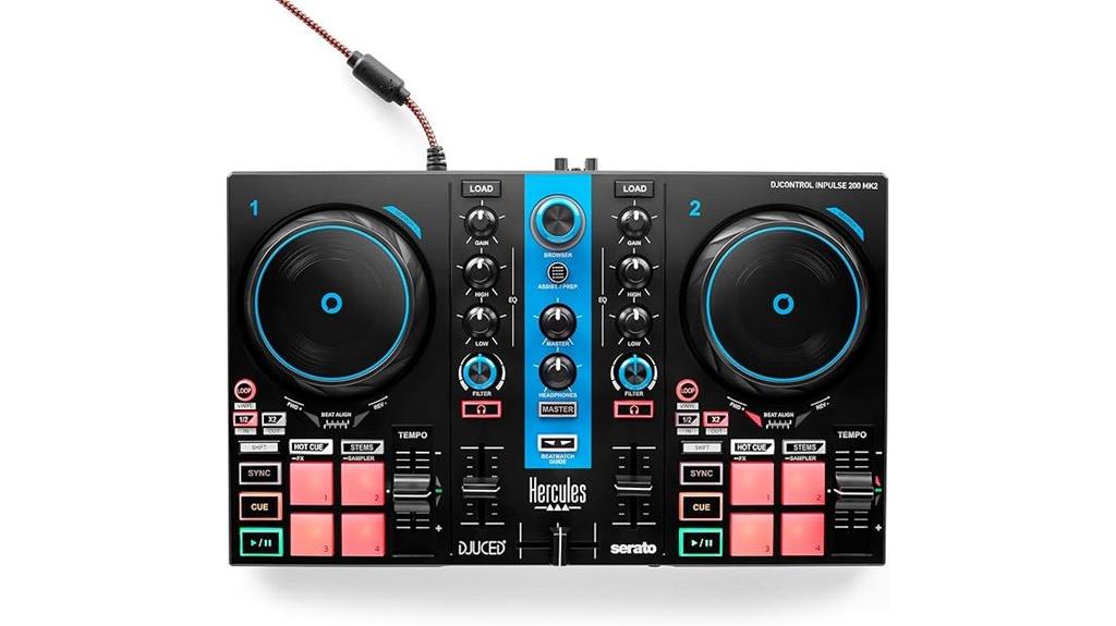 arctic blue dj controller