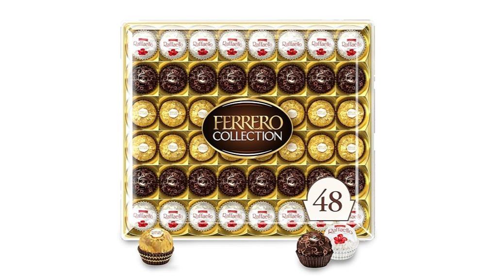 assorted chocolates forty eight count
