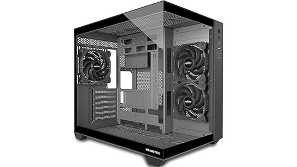 atx case with fans