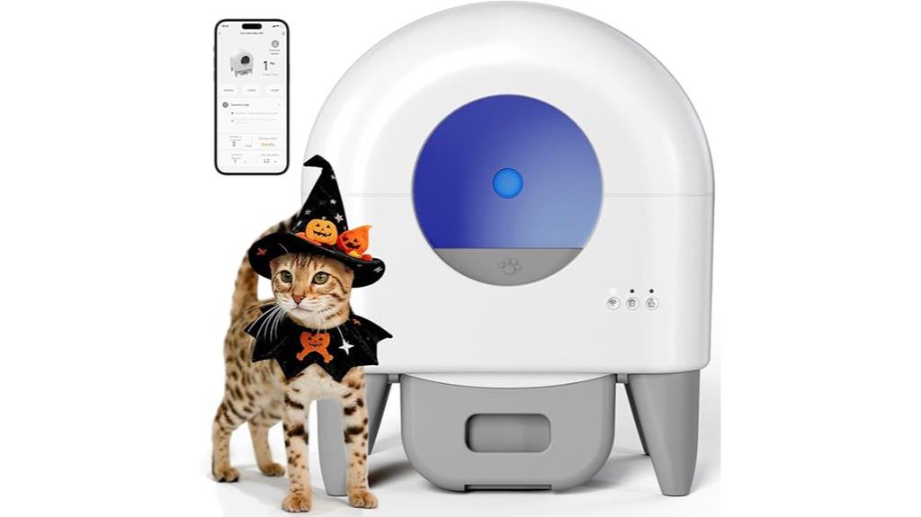 automatic cat litter box