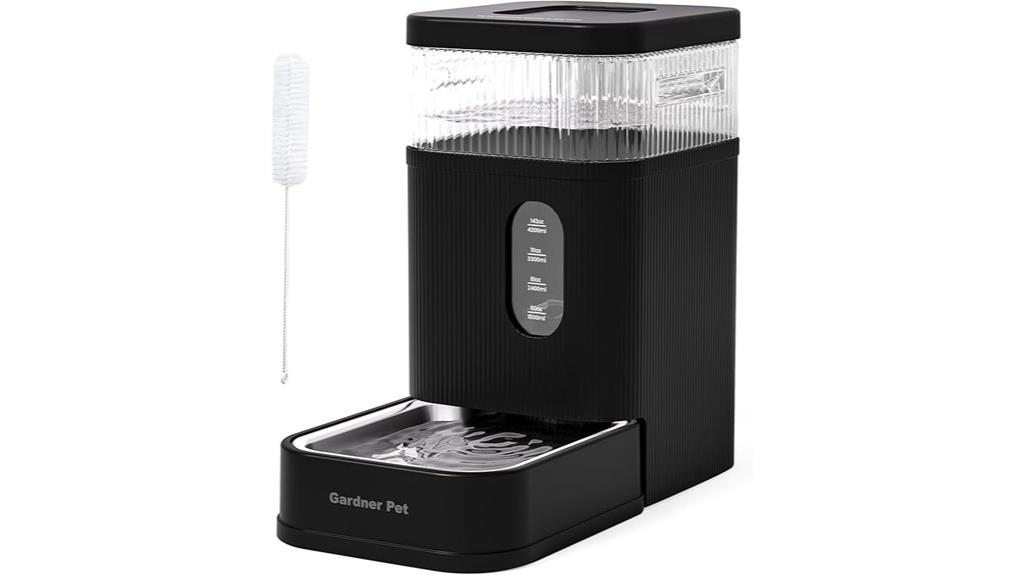 automatic stainless steel dog water