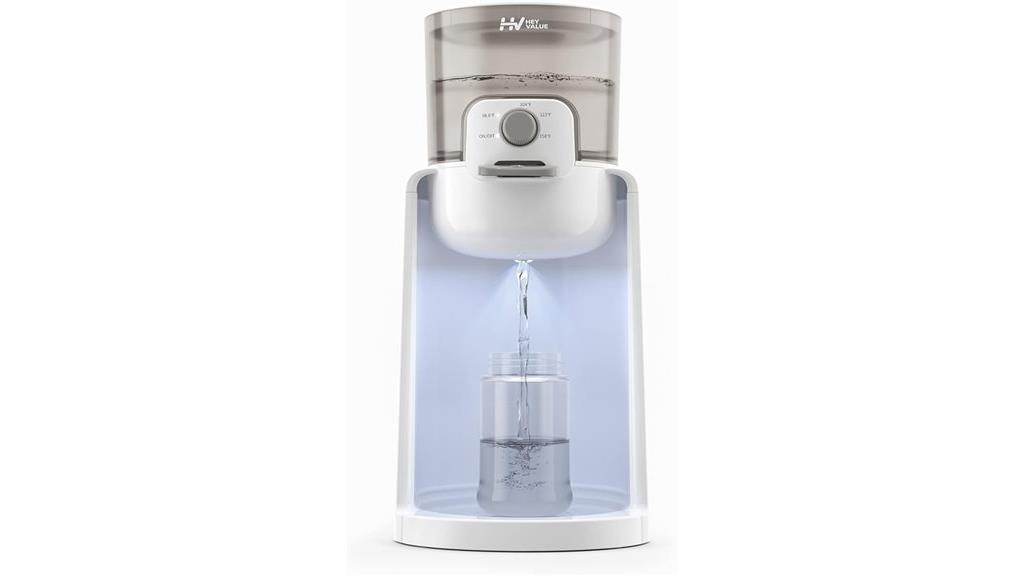 baby bottle warmer with light