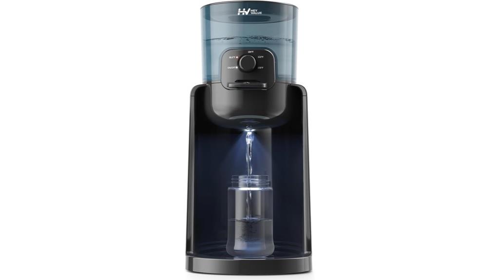 baby bottle warmer with night light