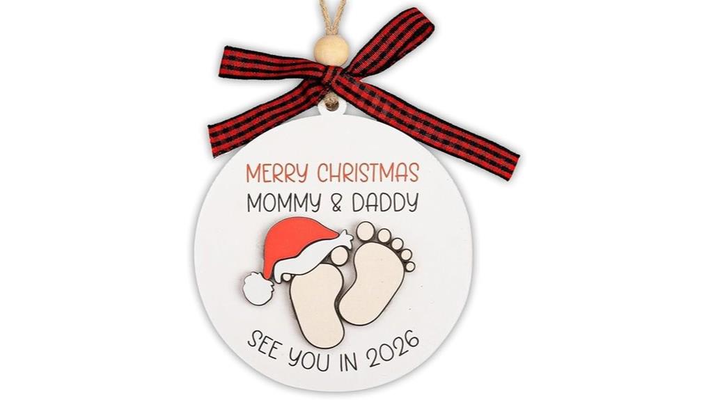 baby expecting first ornament