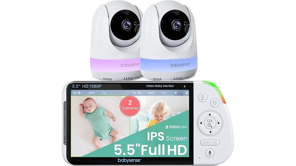 baby monitor with cameras