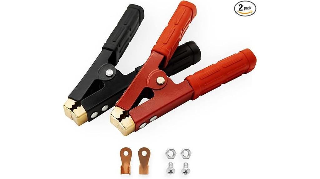 battery jumper cable clamps