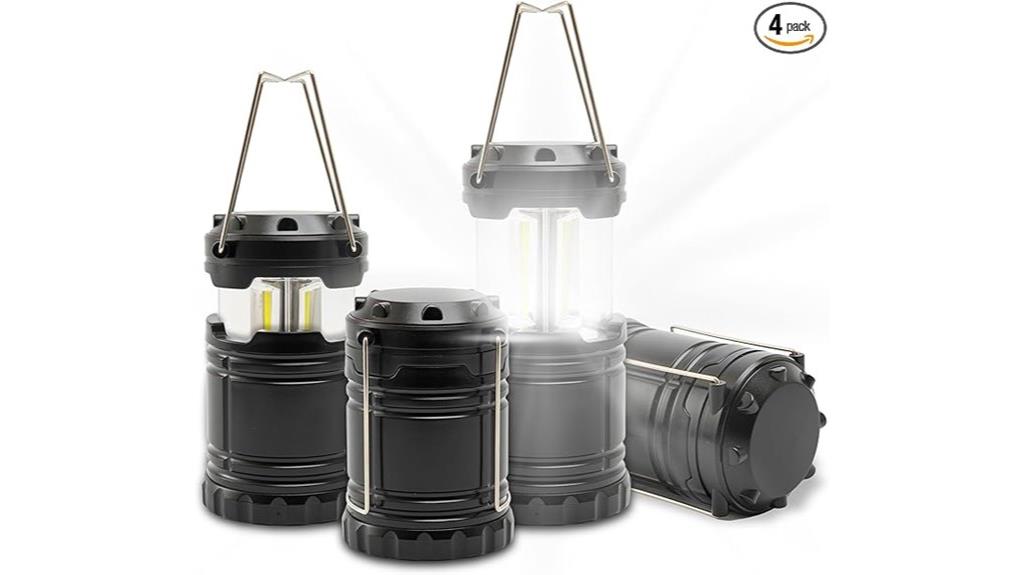 battery powered collapsible lanterns