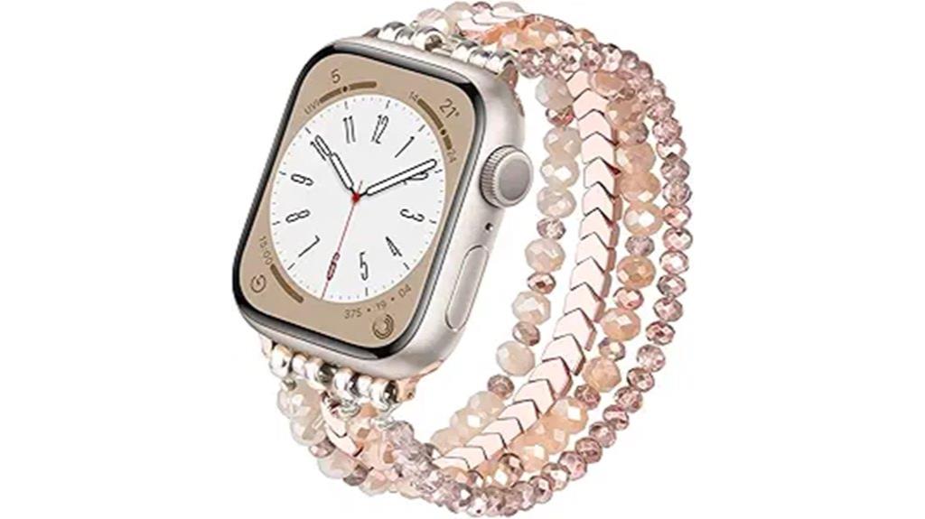 beaded apple watch band