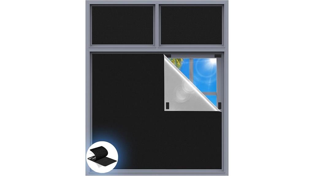 bedroom blackout curtain set