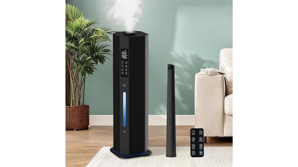 bedroom humidifier with warm and cool mist