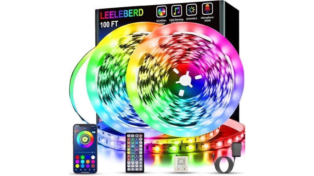 bedroom rgb led strip