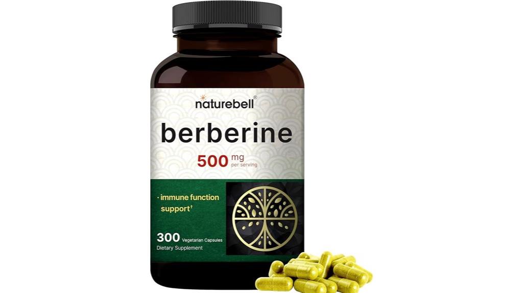 berberine 500mg capsules