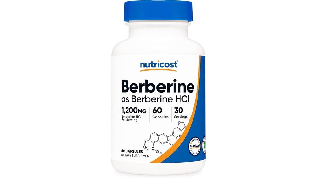 berberine hcl vegetarian capsules
