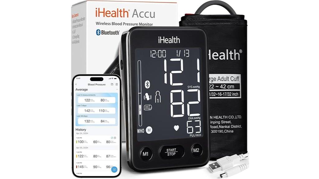 blood pressure monitor bluetooth