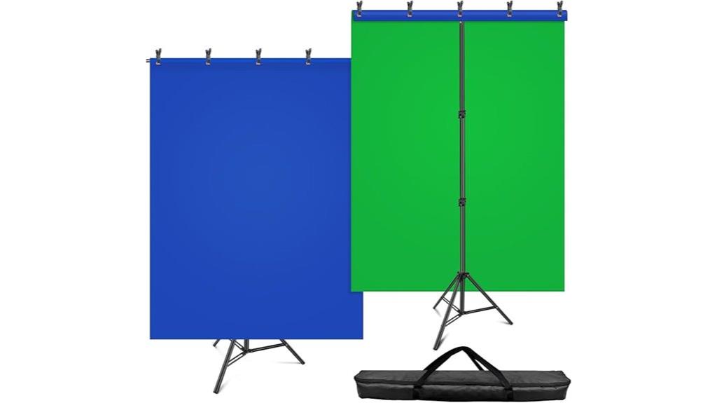 blue green screen kit