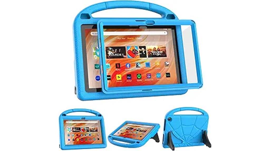blue kids tablet case