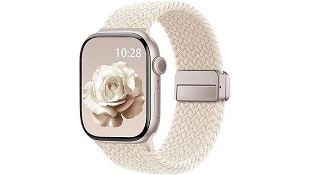 braided stretch band for apple