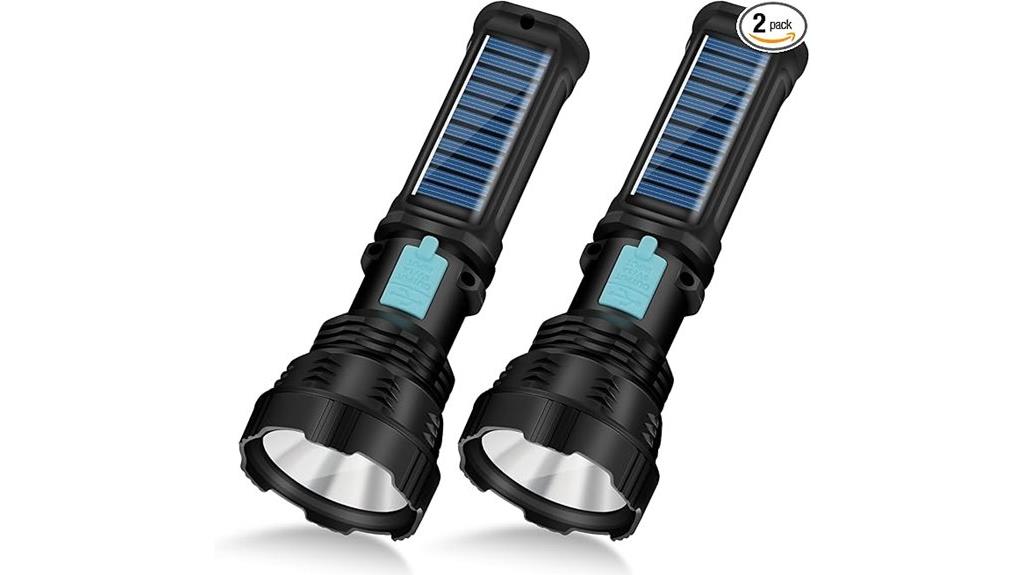 bright rechargeable waterproof flashlights