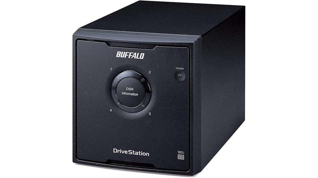 buffalo 8tb quad drive