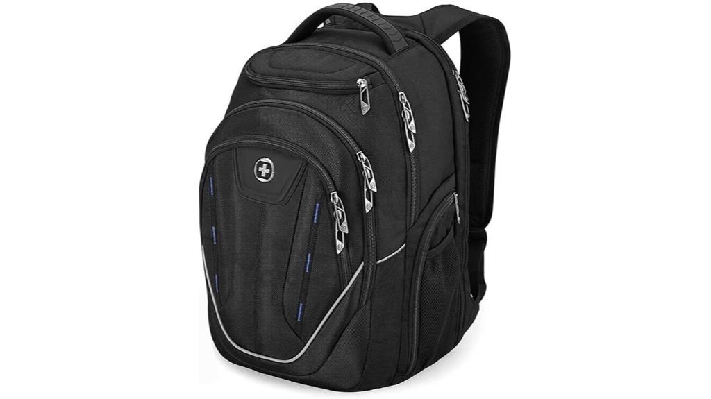 business laptop backpack features