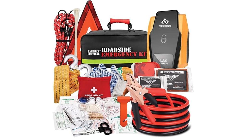 car emergency kit with compressor