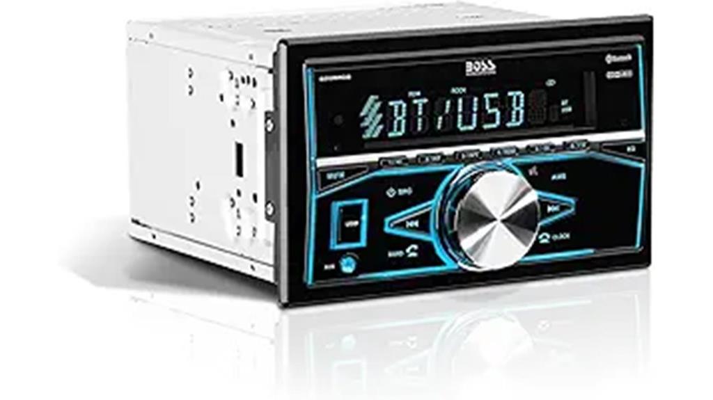 car stereo with rgb lighting