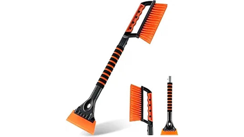 car windshield ice scraper