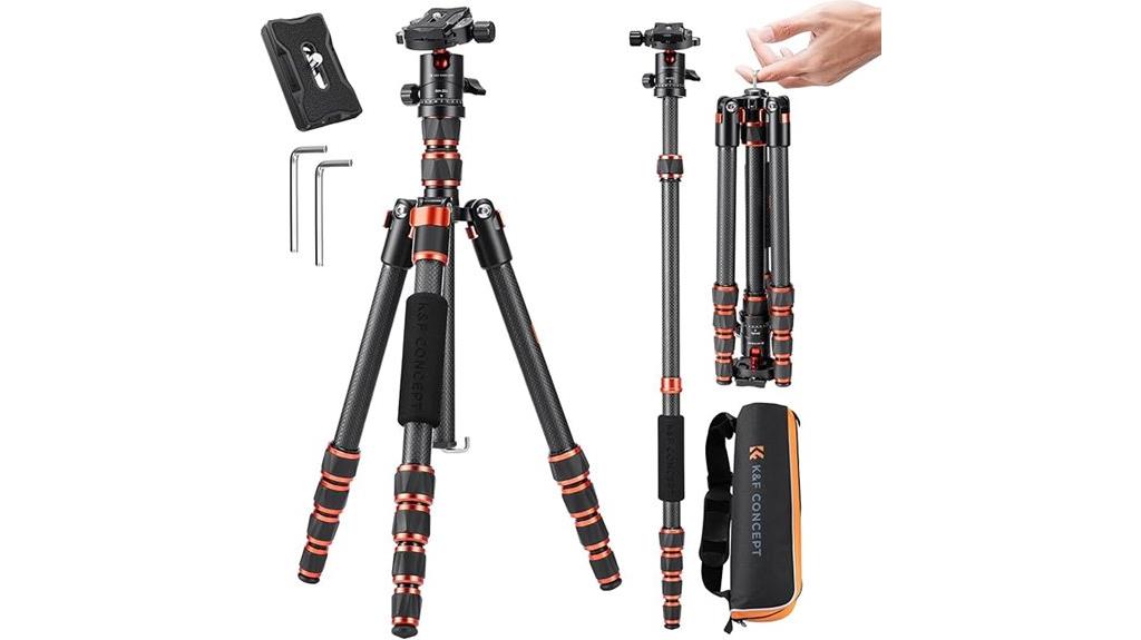 carbon fiber camera tripod