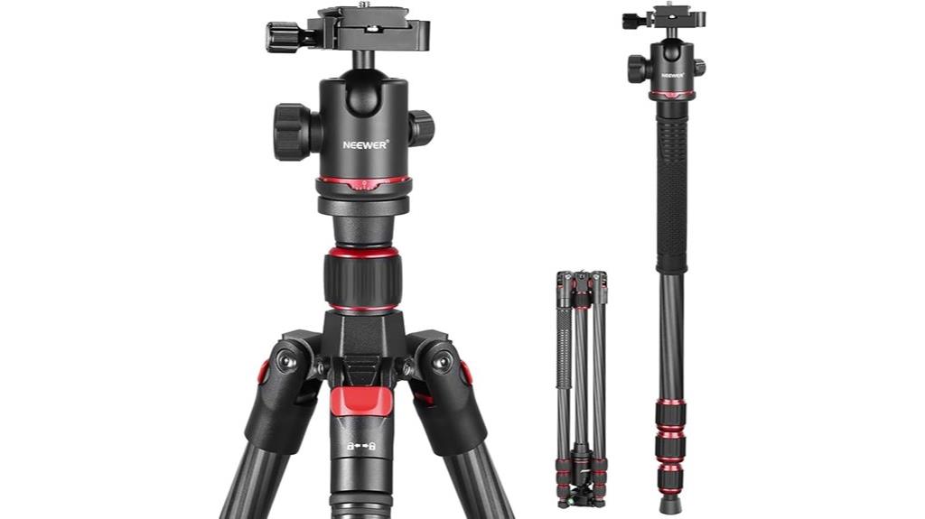 carbon fiber camera tripod