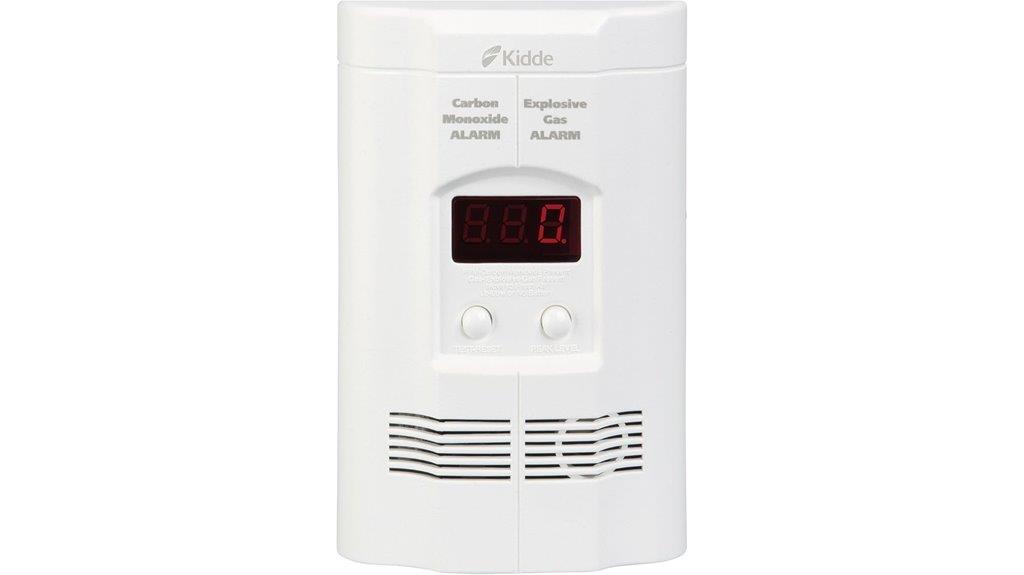 carbon monoxide gas alarm