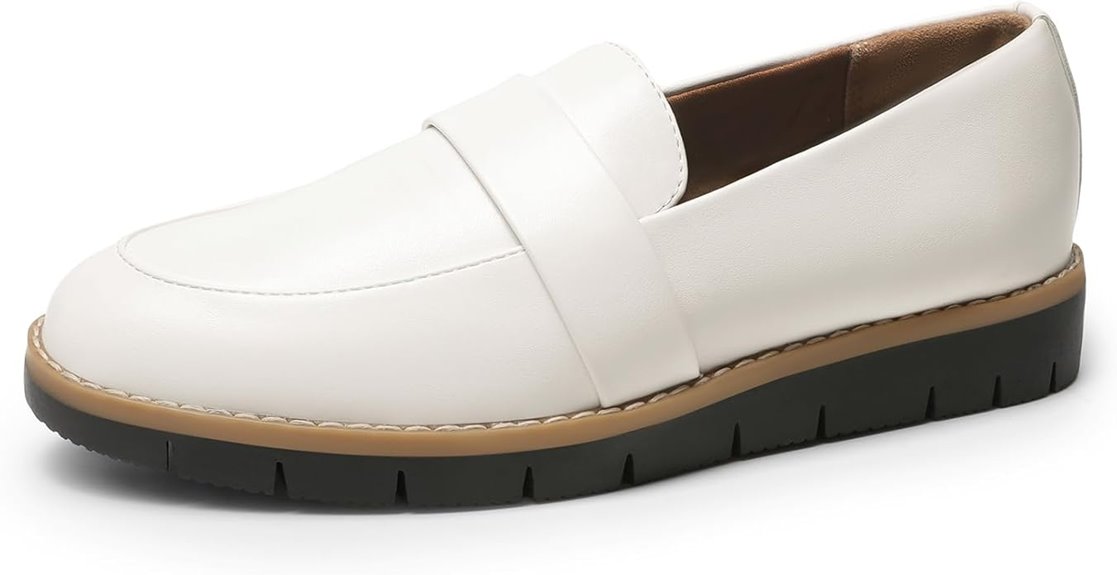 casual slip on business shoes