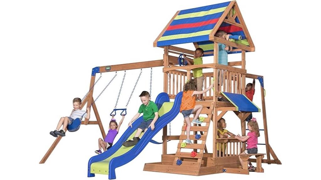 cedar swing set accessories